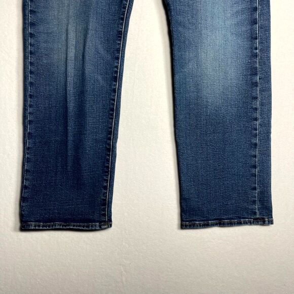 Levi Strauss & Co 501 Button Fly Jeans Dark Wash Mens W38 L30 - Picture 5 of 13